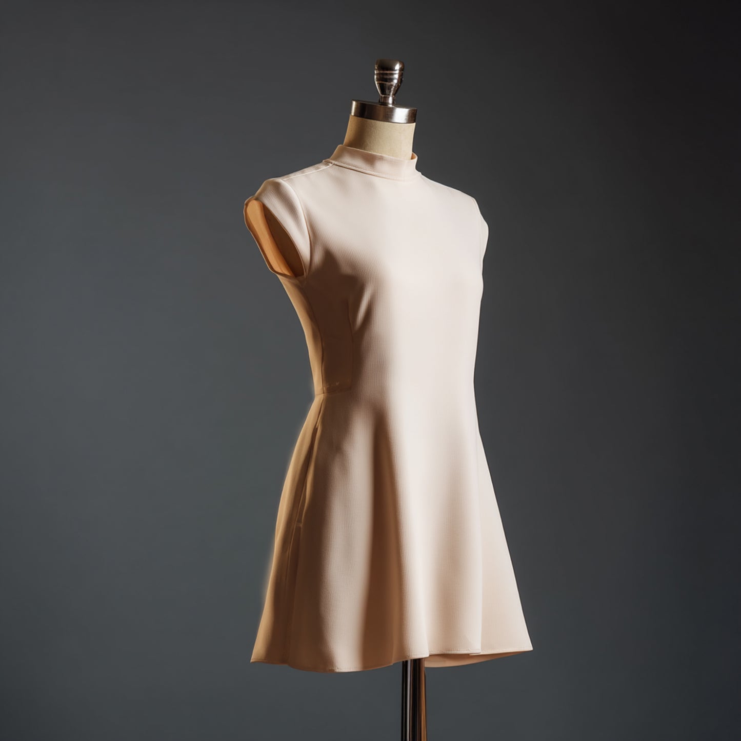 Enfärgat Tyg - Beige 28