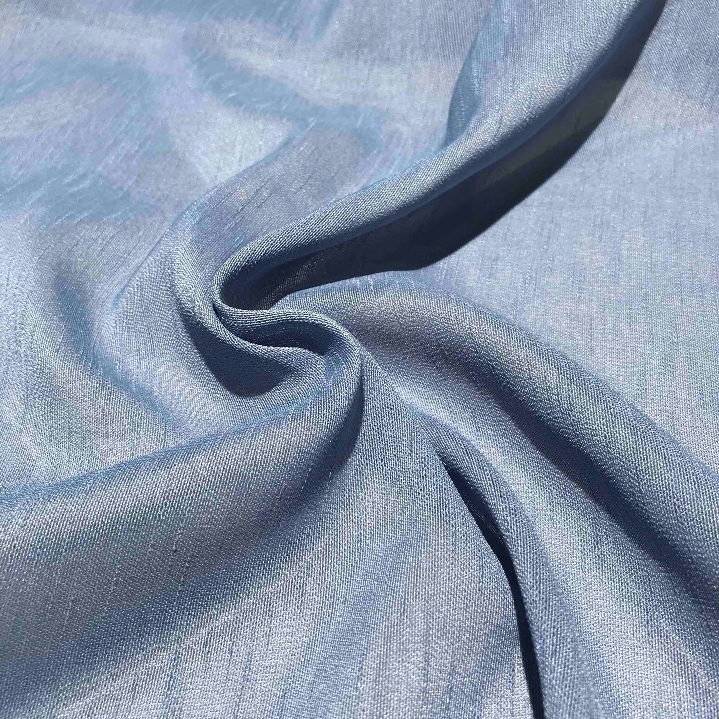 Enfärgat Tyg - Struktur Blå 1
