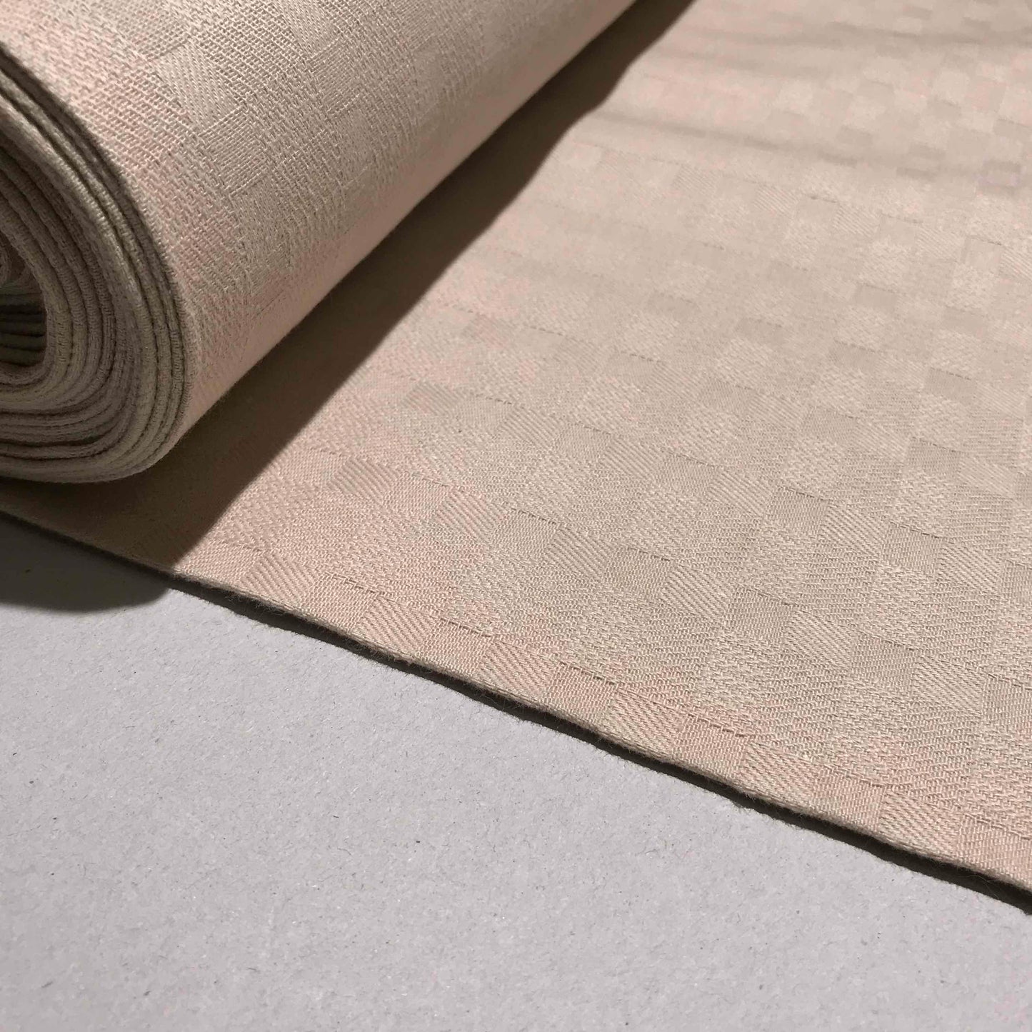 Grovt Bomullstyg - Beige 7