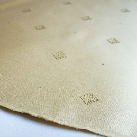 Grovt Bomullstyg - Möbeltyg Beige 12