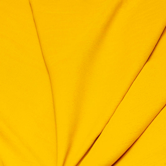 Modetyger - Mode Tyg Viskos Struktur Matt Gul 158