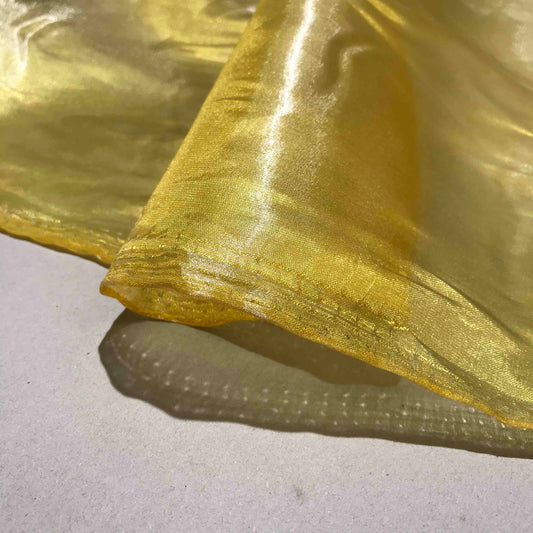 Organzatyg - Dorotea Skimmer Mjuk Gul 2