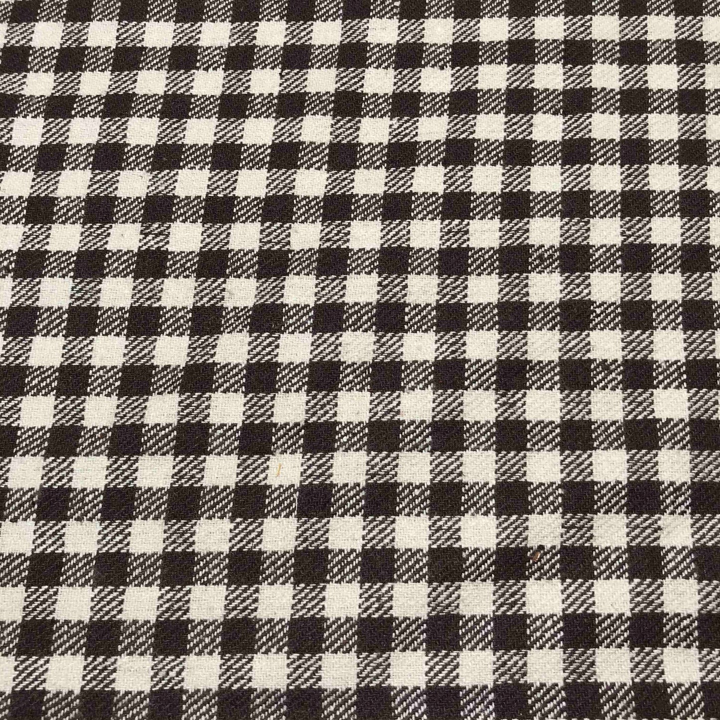 Grovt Ulltyg - Benvit Brun Rutigt 3