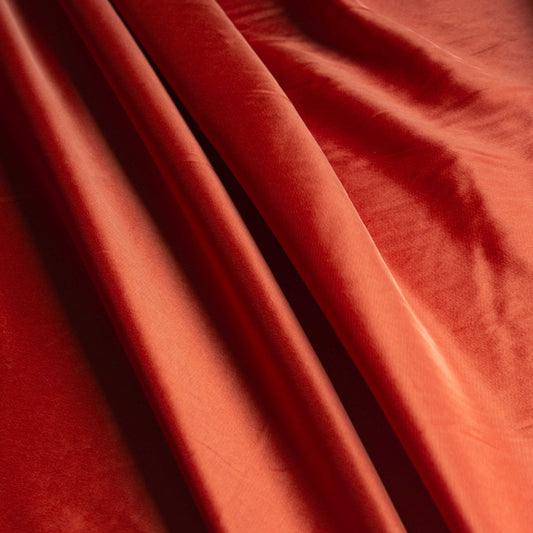 Crepetyg - Tyg Crepe Brun Lyster 36