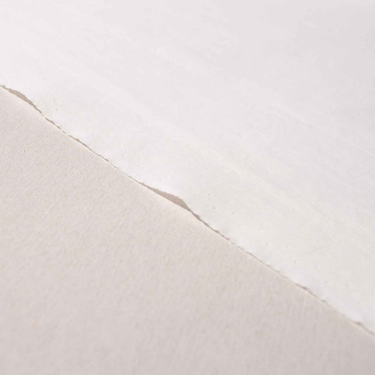 Enfärgat Tyg - Benvit 20