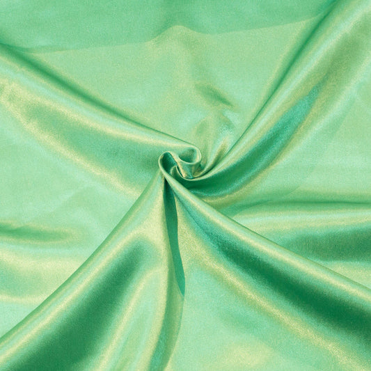 Crepe Satintyg - Satin Tyg Margaux Ljusgrön 26