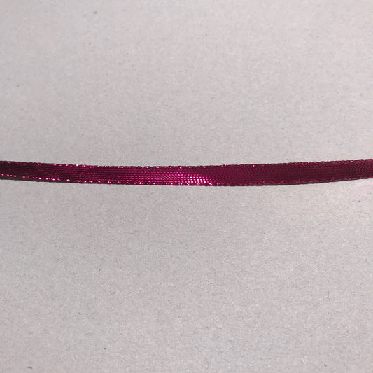 Band - Tygband Skimmer Cerise Rosa 0,5cm 33