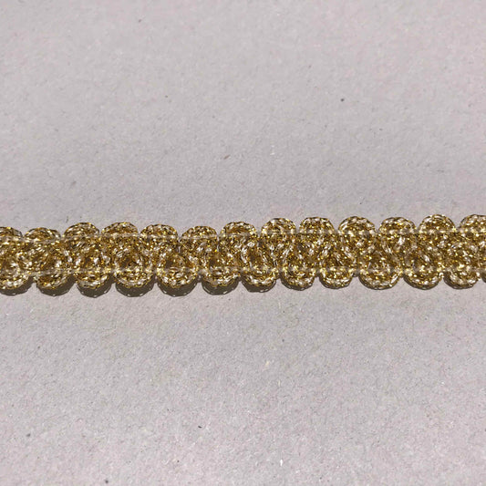 Band - Skimmer Guld Benvit 1,2cm 47