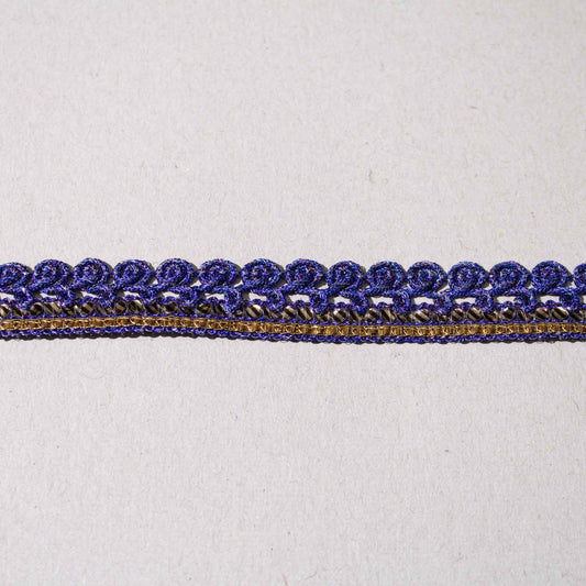 Band - Lila Guld 1cm 66