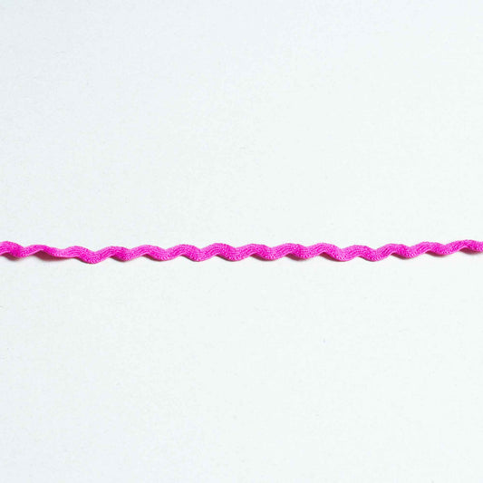 Band - Tygband Matt Lila Rosa Vågig 94