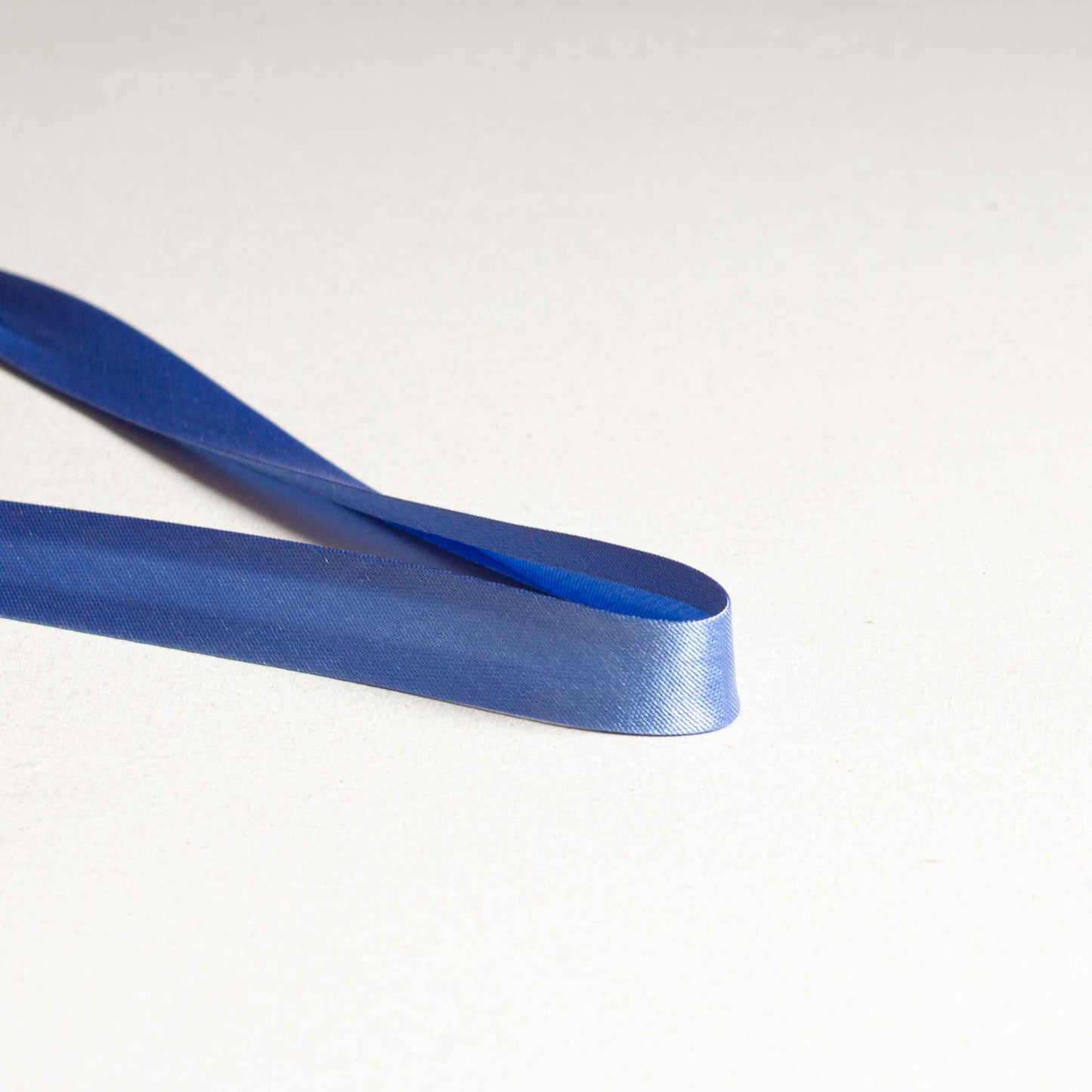 Satin Kantband - Blå 1,5cm 110