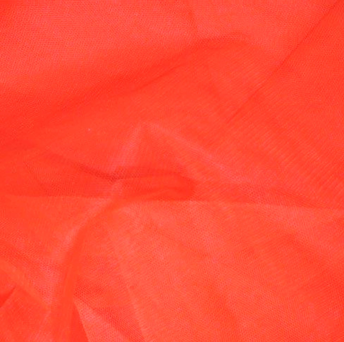 Hårt Tylltyg - Camille Hård Hibiscus Orange 11