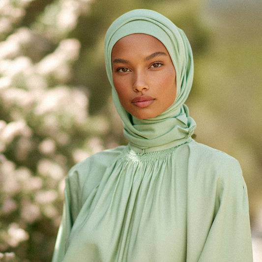 Enfärgat Tyg - Bomull Styv Grön 48