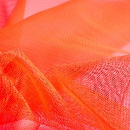 Hårt Tylltyg  - Tyll Camille Hård Neon Orange 35