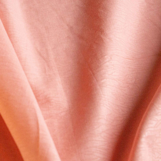 Mönstrade Modetyger - Mode Tyg Bomull Aprikos Struktur 115