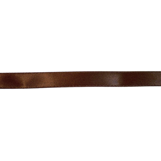 Satinband - 13mm Brun 18