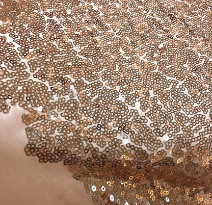 Paljettyg - Rosé Stretch 9