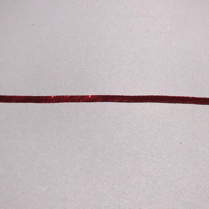 Band - Tygband Skimmer Röd 0,5cm 34