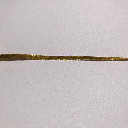 Band - Tygband Skimmer Guld 0,5cm 36