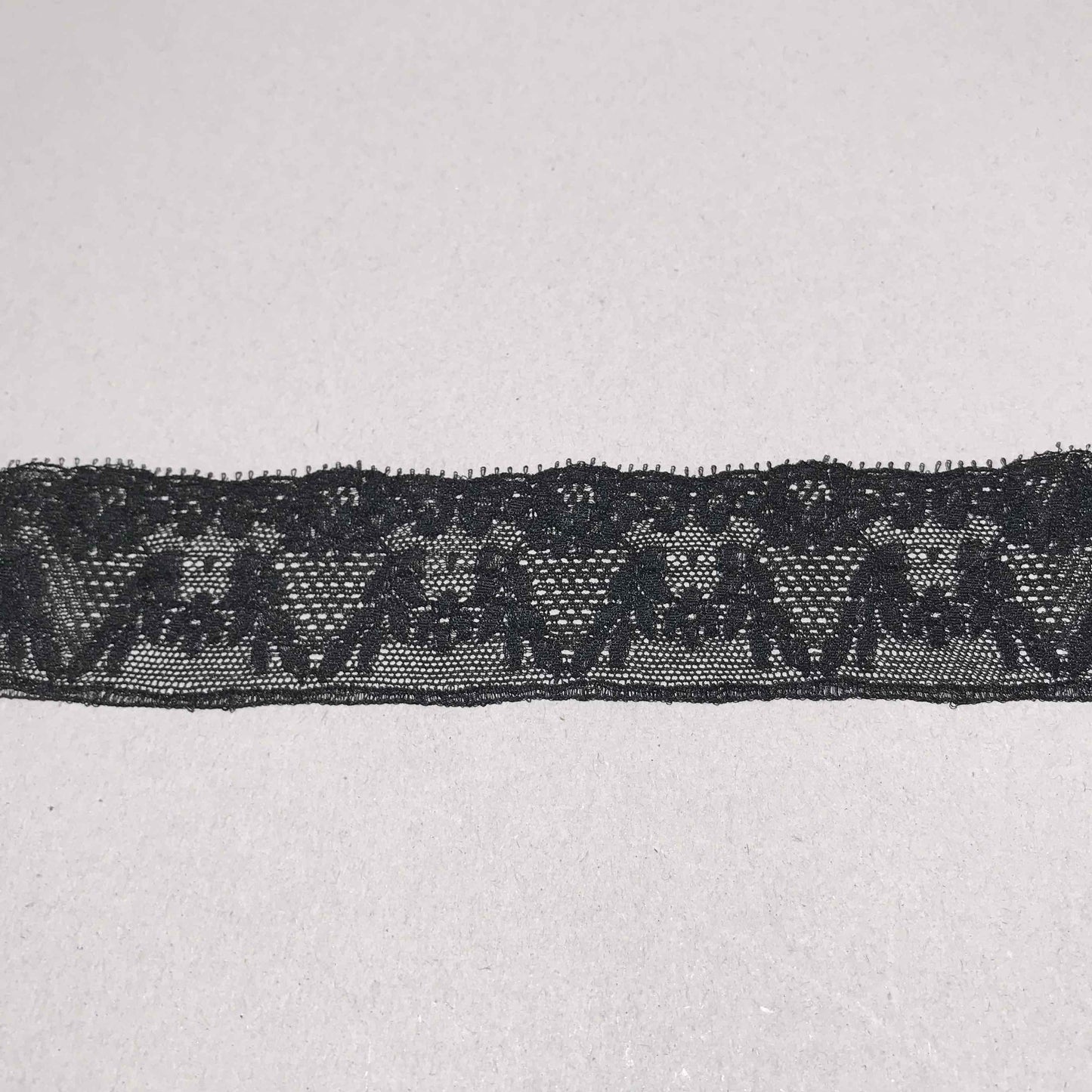 Spetsband - Tygband Band Chantilly Spets Svart 4,5cm 60