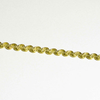 Band - Skimmer Guld Grön Geometrisk 1,5cm 84