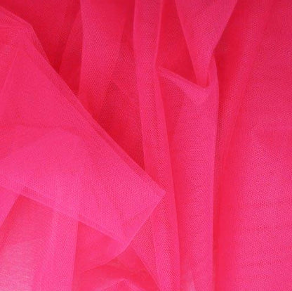 Hårt Tylltyg  - Tyll Camille Hård Cherry Rosa 12